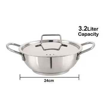 Deep Kadai CELLO Impact Bonded - 20 cm