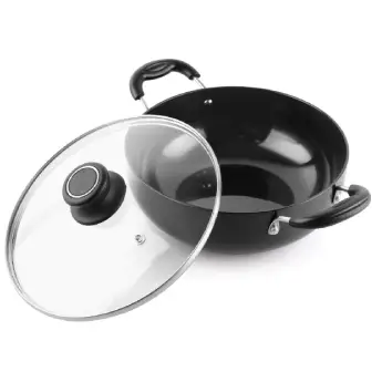 Deep Kadai with Glass Lid CELLO Classy - 26 cm