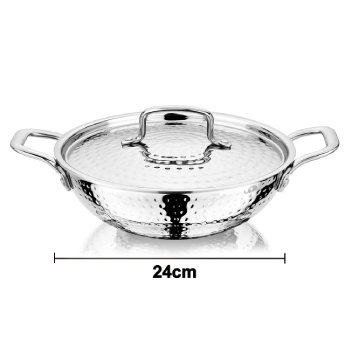 Deep Kadhai NIRLON Hammerd DKD24 - 240 mm