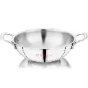 Deep Kadhai NIRLON Tri-Ply DKD18 - 180 mm