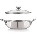 Deep Kadhai NIRLON Tri-Ply DKD20 - 200 mm