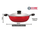 Deep Kadhai with Lid NIRLON DKD(M) - 220 mm