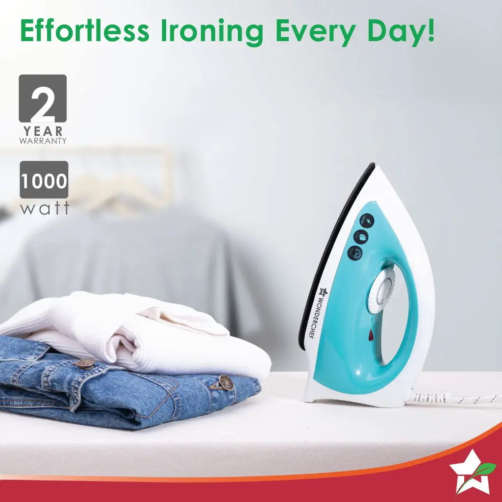 Dry Iron WONDERCHEF Cruze - 1000 W