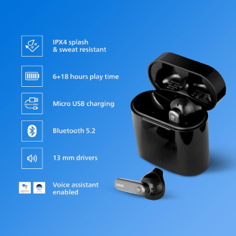 Earbuds PHILIPS TAT3225 - 24 hr