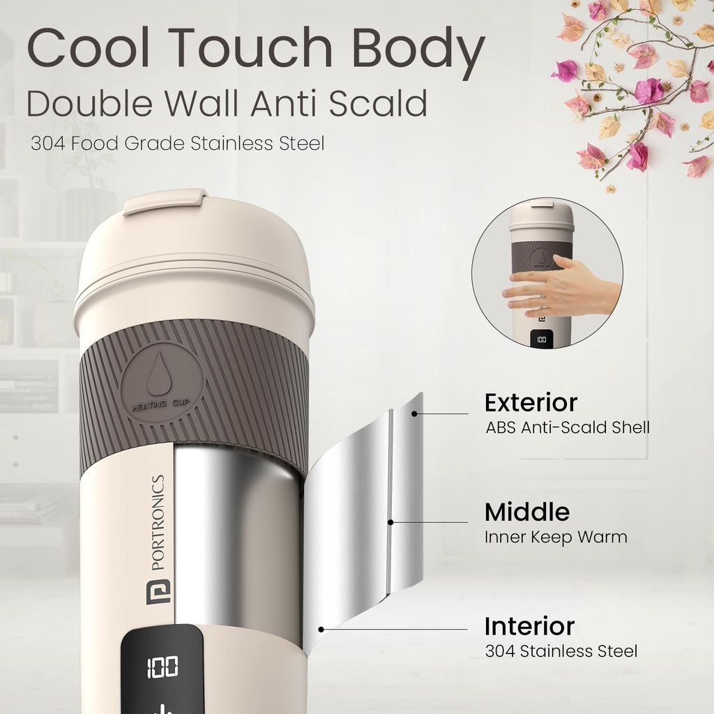  Electric Kettle PORTRONICS Thermosip - 300 W