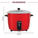 Electric Rice Cooker BOROSIL Pronto - 1 l