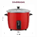 Electric Rice Cooker BOROSIL Pronto - 1.8L