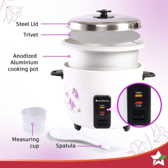 Smart Appliances WONDERCHEF Nutri Cook Rice Cooker