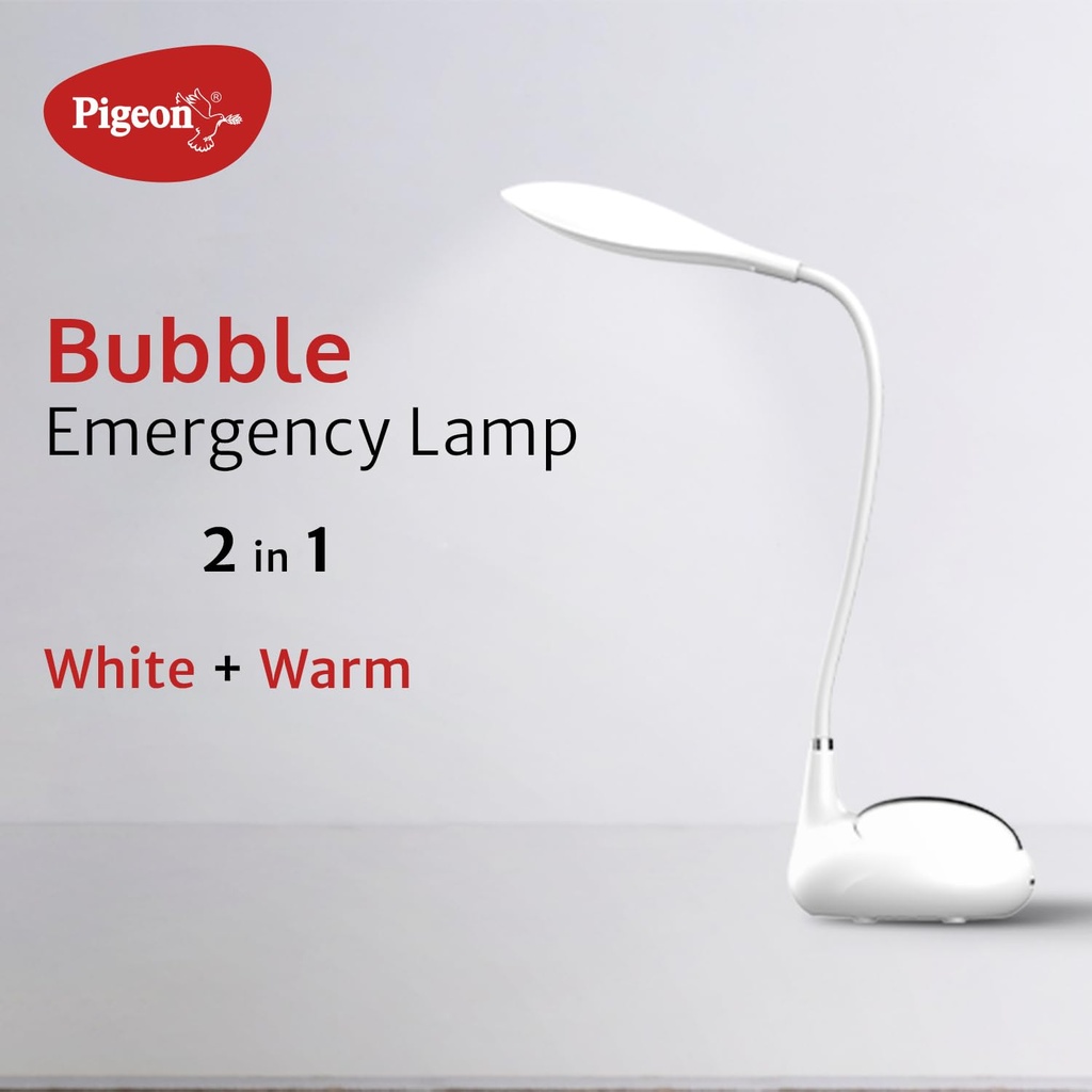 Emergency Lamp PIGEON Bubble - White