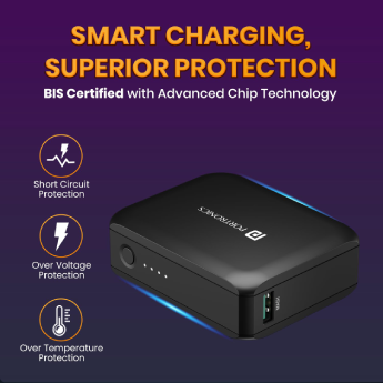 Powerbank PORTRONICS Powerpulse - 10000 mAh 