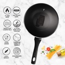 Fry Pan with Lid MILTON Black Pearl - 1.4 l