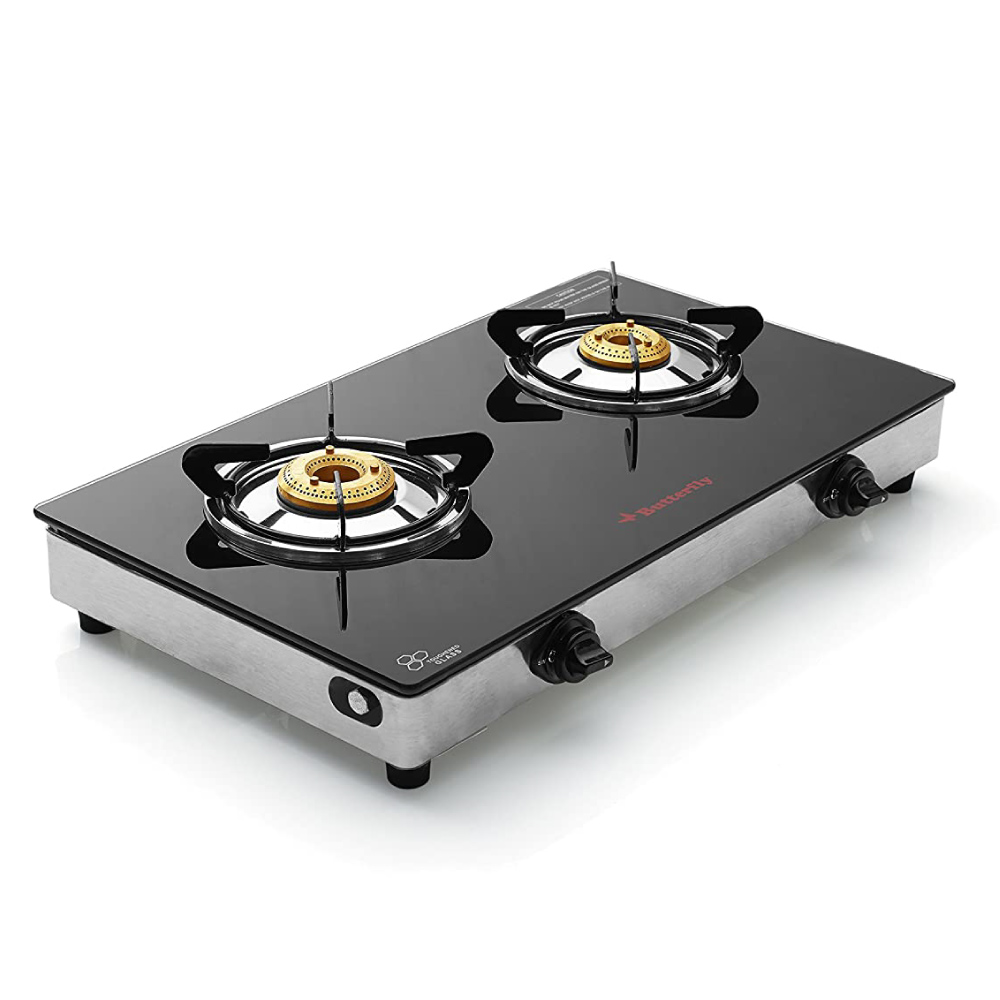 Gas Stove BUTTERFLY Reflection Back Nozzle - 2 Burner