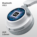 Headphones PORTRONICS Muffs M2 - White