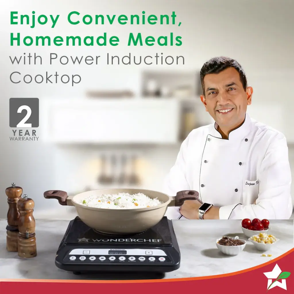 Induction Cooktop WONDERCHEF Power - 1400 W