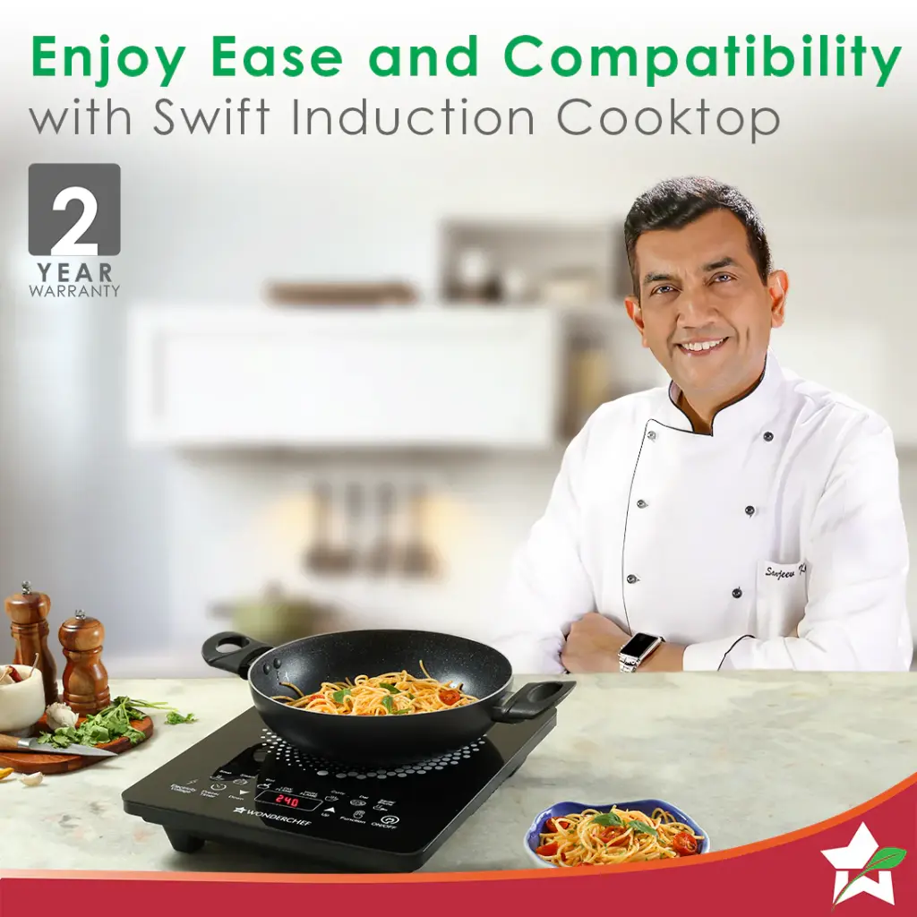 Induction Cooktop WONDERCHEF Swift - 2200 W