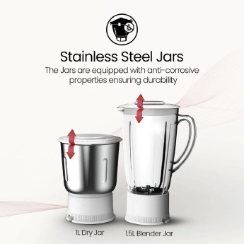 Juicer Mixer Grinder CROMPTON Fresh mix classic - 500 W