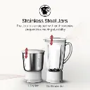 Juicer Mixer Grinder CROMPTON Fresh mix classic - 500 W