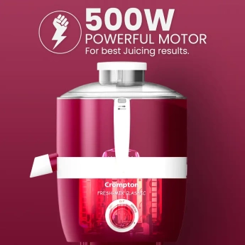 Juicer Mixer Grinder CROMPTON Fresh mix classic - 500 W