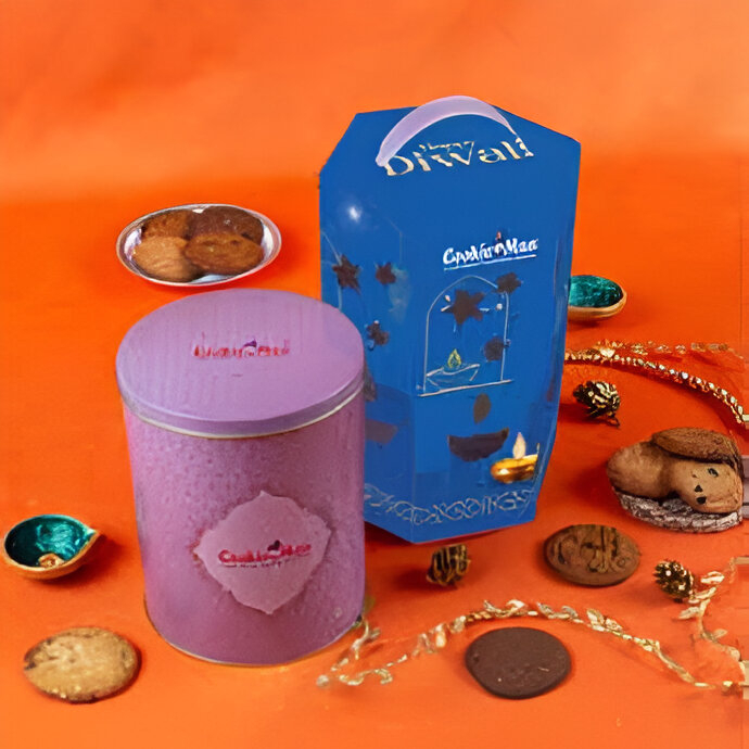 Premium Cookie Gift Box COOKIE MAN Lantern