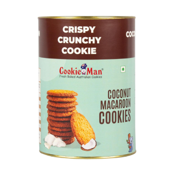 Signature Cookie Canisters COOKIE MAN Coconut Macaroon