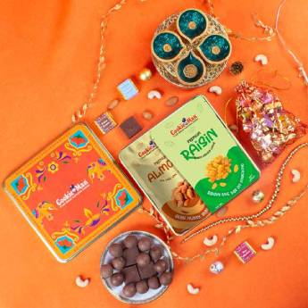 Customized Gift Tin COOKIE MAN Royal Bloom