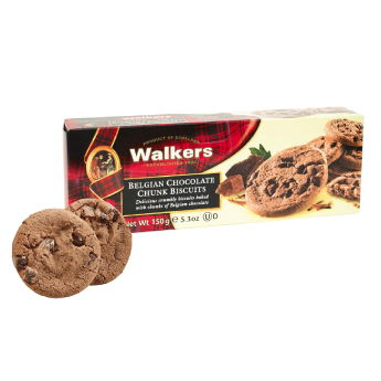 Chocolate Chunk WALKERS Belgian - 150 g