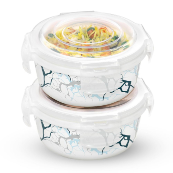 Storage Containers LARAH By BOROSIL - 2 Pcs