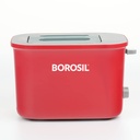 Toaster Griller BOROSIL Krispy Pop-up Red - 800 W