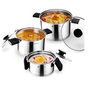 Cookware WONDERCHEF Casserole Set - 3 Pcs