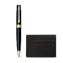 Pen SHEAFFER Ballpoint with Credit Card Holder G9325 - (Gift Set)