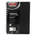 Notebook A6 LUXOR 20402 Premium Wiro