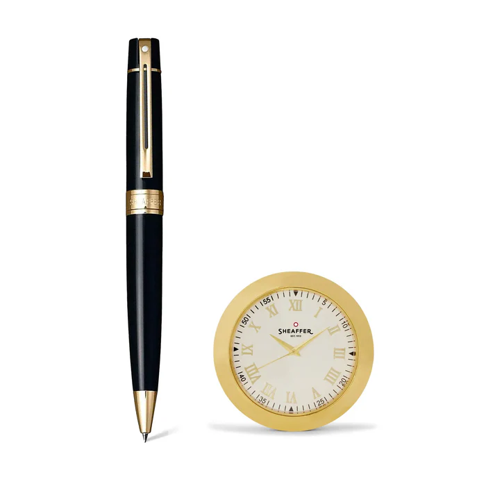 Gift Set SHEAFFER 9325 BP Pen with Table Clock