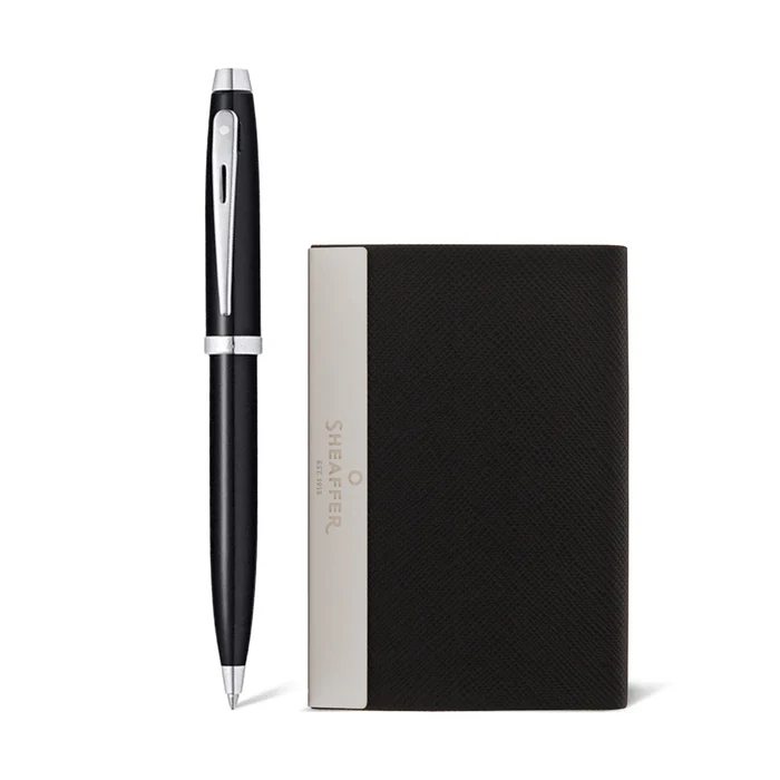 Pen with Business Card Holder SHEAFFER 9338 BP - (Gift Set)