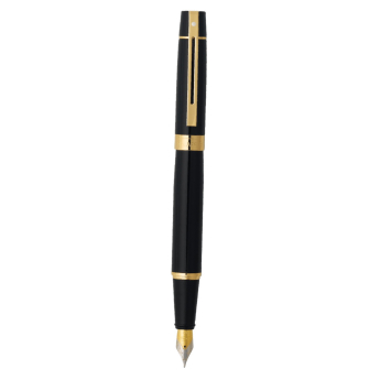 Pen SHEAFFER 300 Fountain Glossy Black (GT)