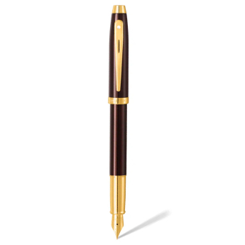Pen SHEAFFER 100 Fountain Glossy Coffee Brown - PVD (GTT)