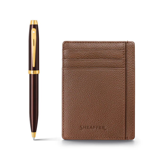 Gift Set SHEAFFER Pen with Credit Card Holder 100 9370