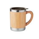 Coffee Mug WHITE LABEL with Lid & Handle - 250 ml