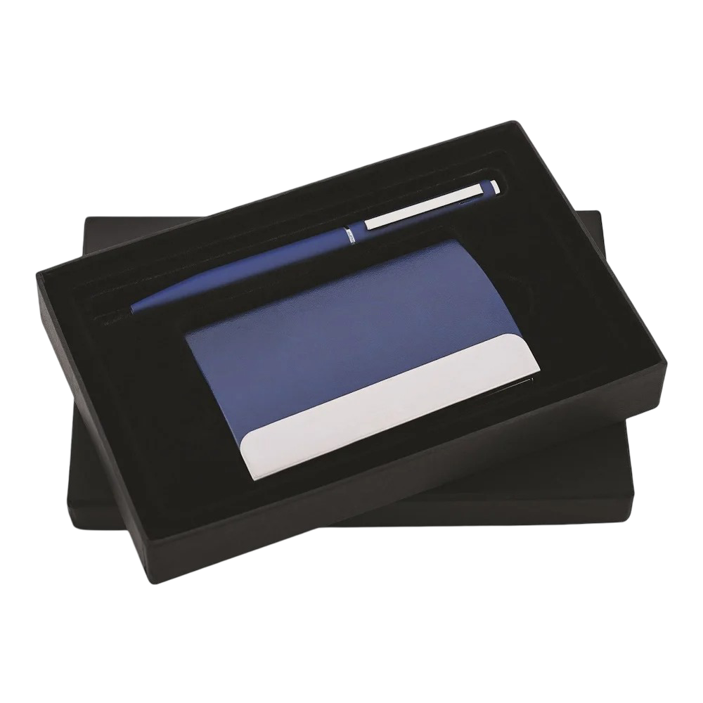 Gift Set WHITE LABEL Pen with Cardholder - Sr 248