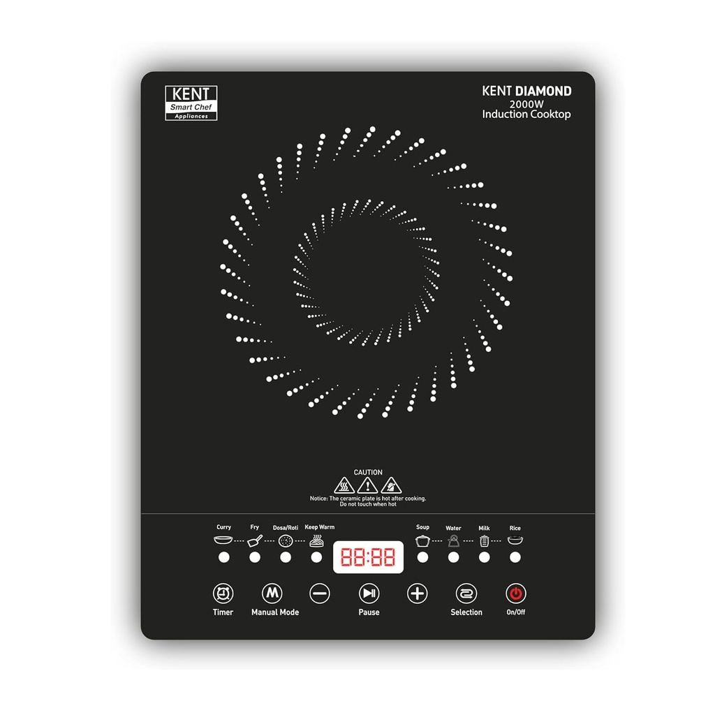 Induction Cooktop KENT Diamond - 2000 W