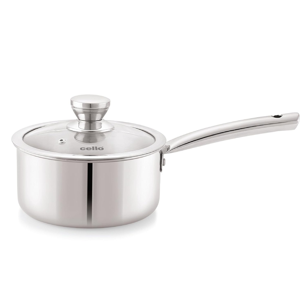 Sauce Pan CELLO Tri-Ply Pro - 16 cm