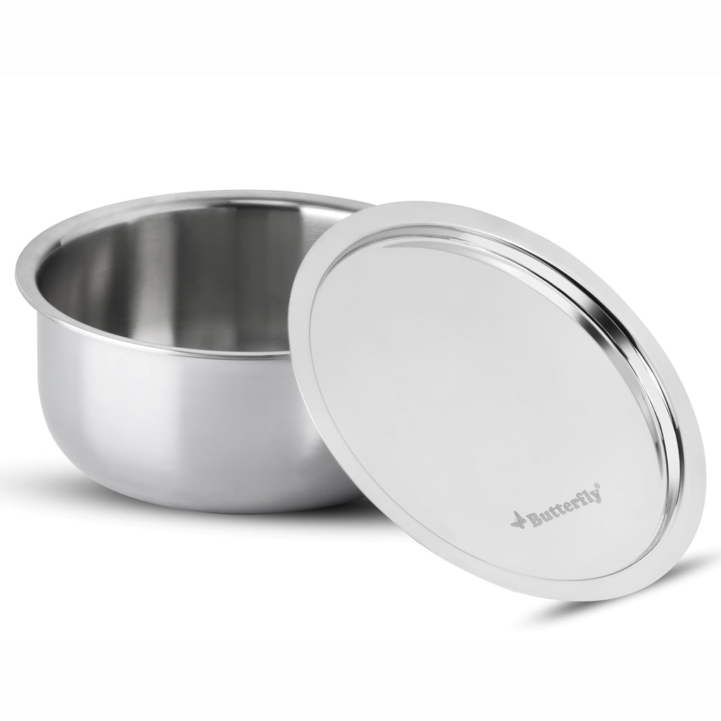 Tope with Lid BUTTERFLY Tez Triply - 4.5 l