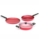 Cookware BUTTERFLY Coral DLX KCP - Set of 3