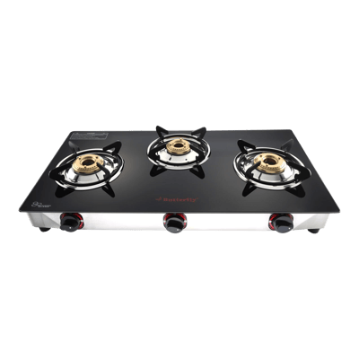 Gas Stove BUTTERFLY Trio Plus - 3 Burner