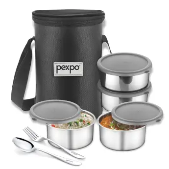 Lunch Box PEXPO Eco Pro 4 - Set of 5