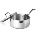 Sauce Pan with Lid MILTON Pro Cook Tri Ply - 1 l