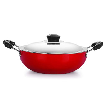 Deep Kadhai with Lid NIRLON DKD J - 260 mm