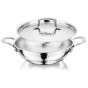 Deep Kadhai NIRLON Hammerd DKD24 - 240 mm