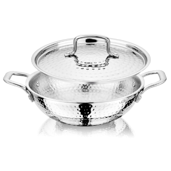 Deep Kadhai NIRLON Hammerd DKD22 - 220 mm