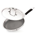 Fry Pan NIRLON Tri-Ply Honeycomb FP22 - 220 mm