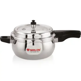 Pressure Cooker NIRLON Handi Outer Lid Silver - 5 l